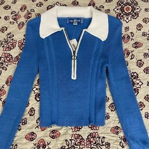 NWT Urban Outfitters half zip sweater